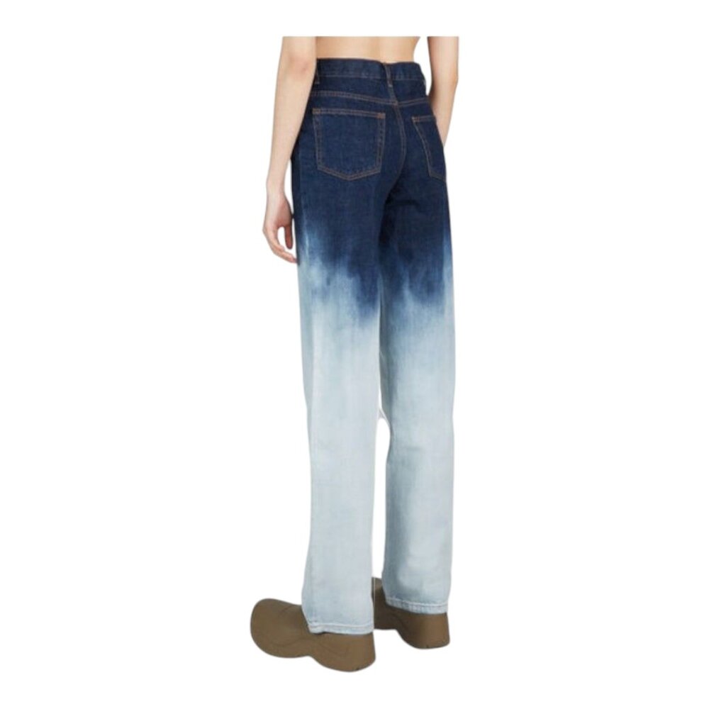 A.P.C. New Sailor Dip Dye Hi-rise Straight Leg Rigid Denim Jeans Y2K Women's 25 - Picture 7 of 12